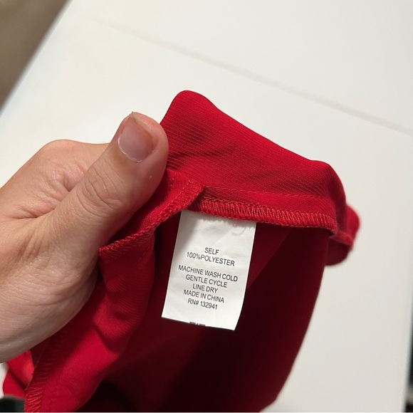 Amanda Uprichard Scarlett Red Noemi Mini Smocked Dress Small I2 - Picture 7 of 9